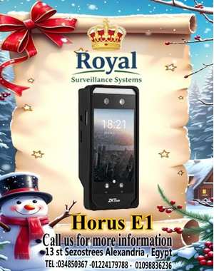 ZKTeco horus E1 جهاز بصمة الحضور والانصراف